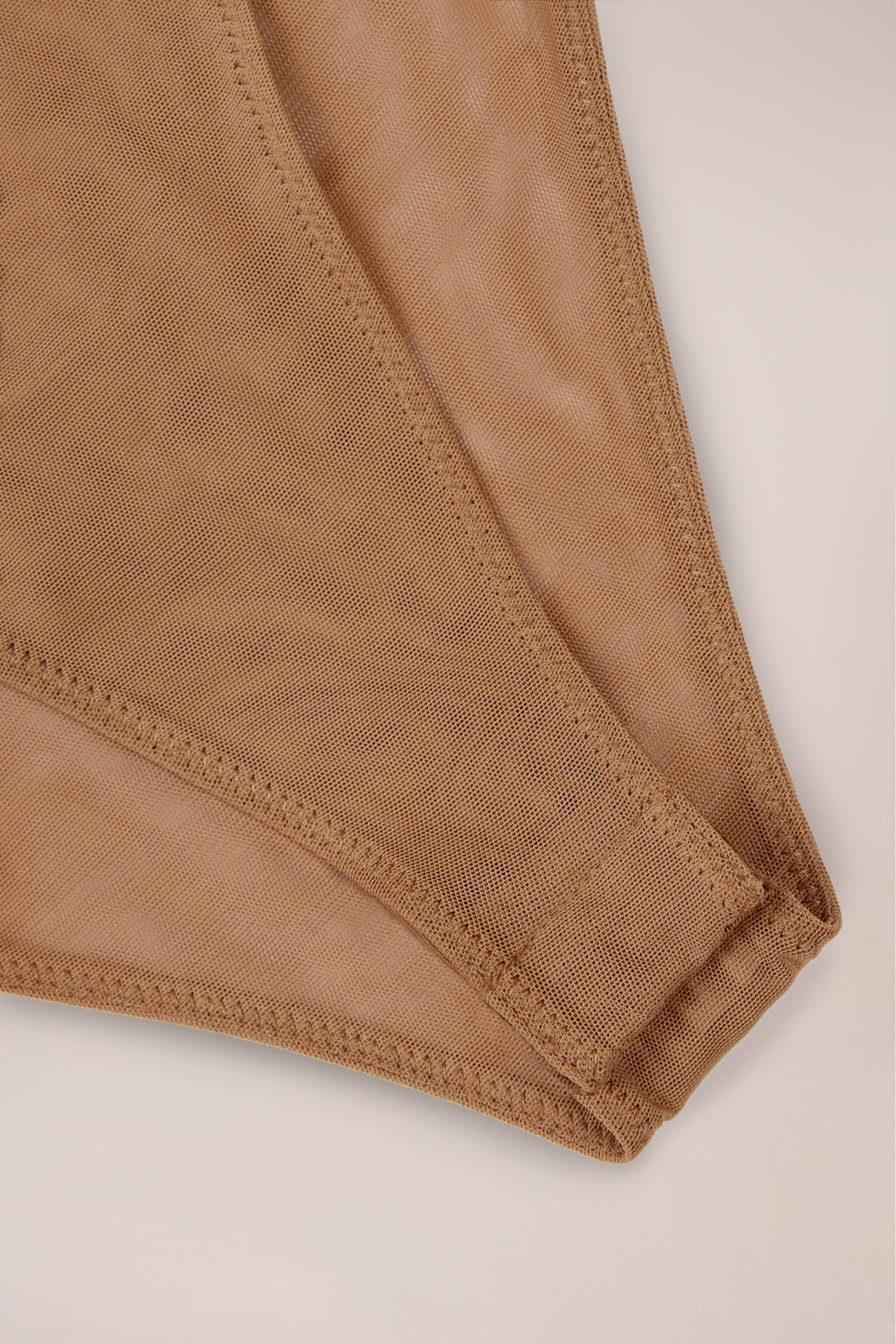 Strapless Bodysuit in Almond - Image 3