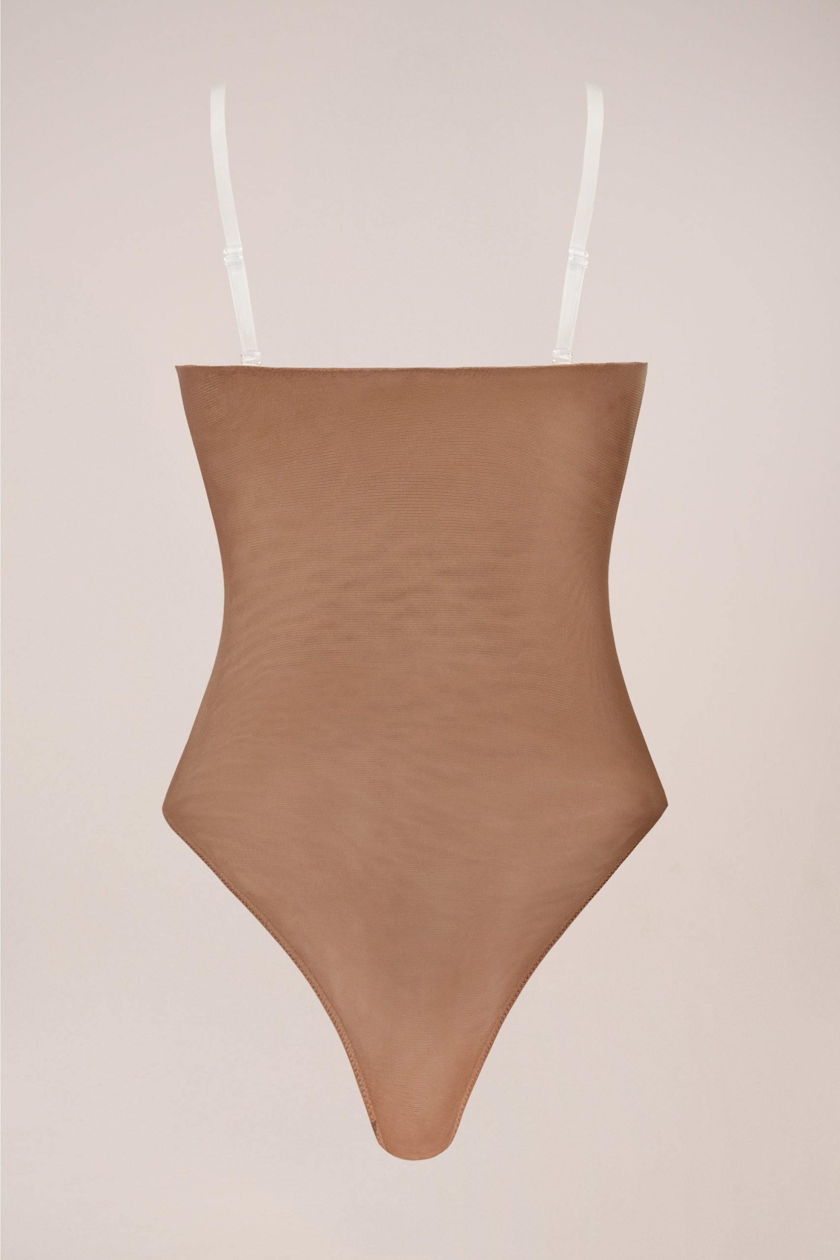 Strapless Bodysuit in Honey - Image 2