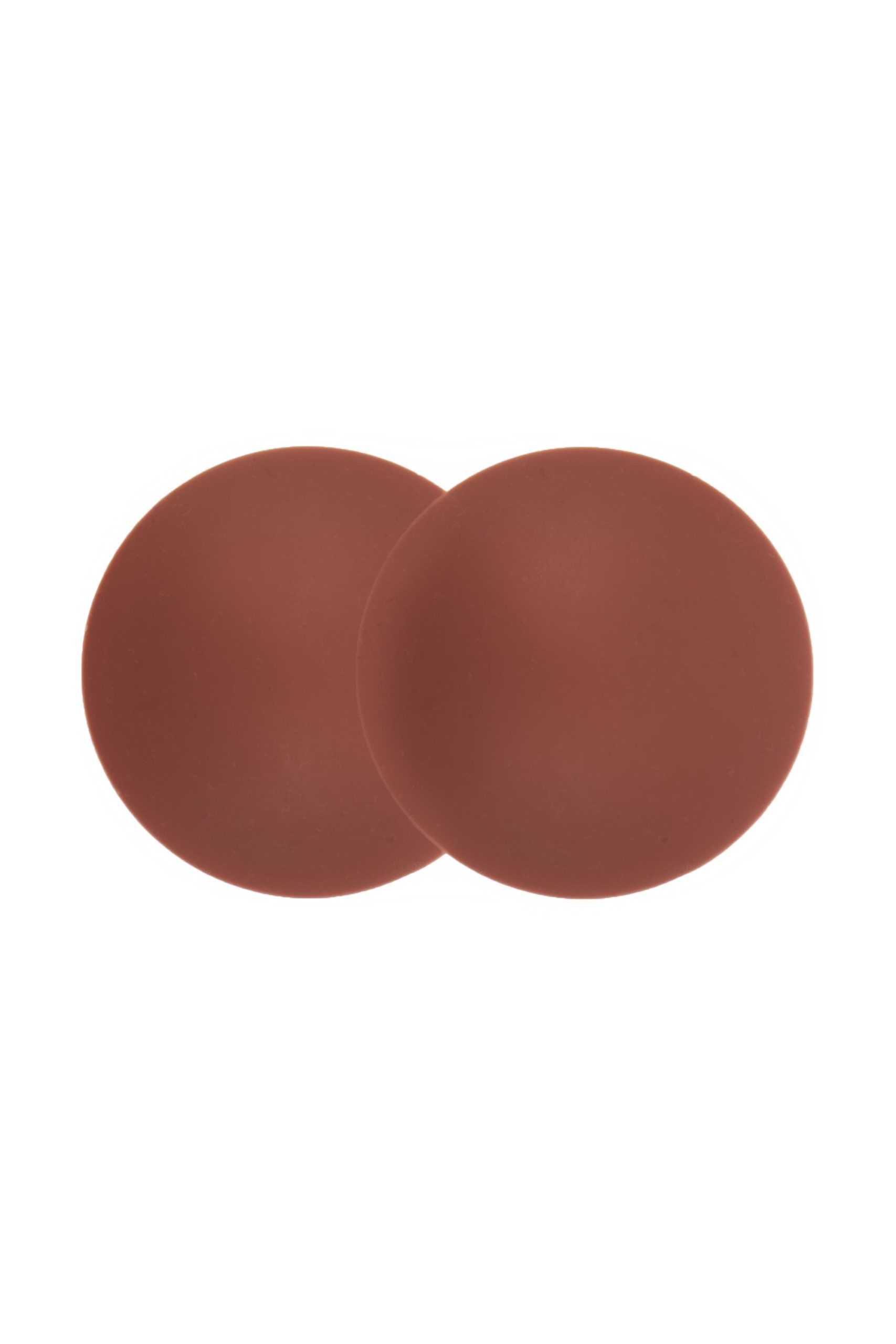 Reusable Silicone Nipple Covers in Chestnut - Image 2