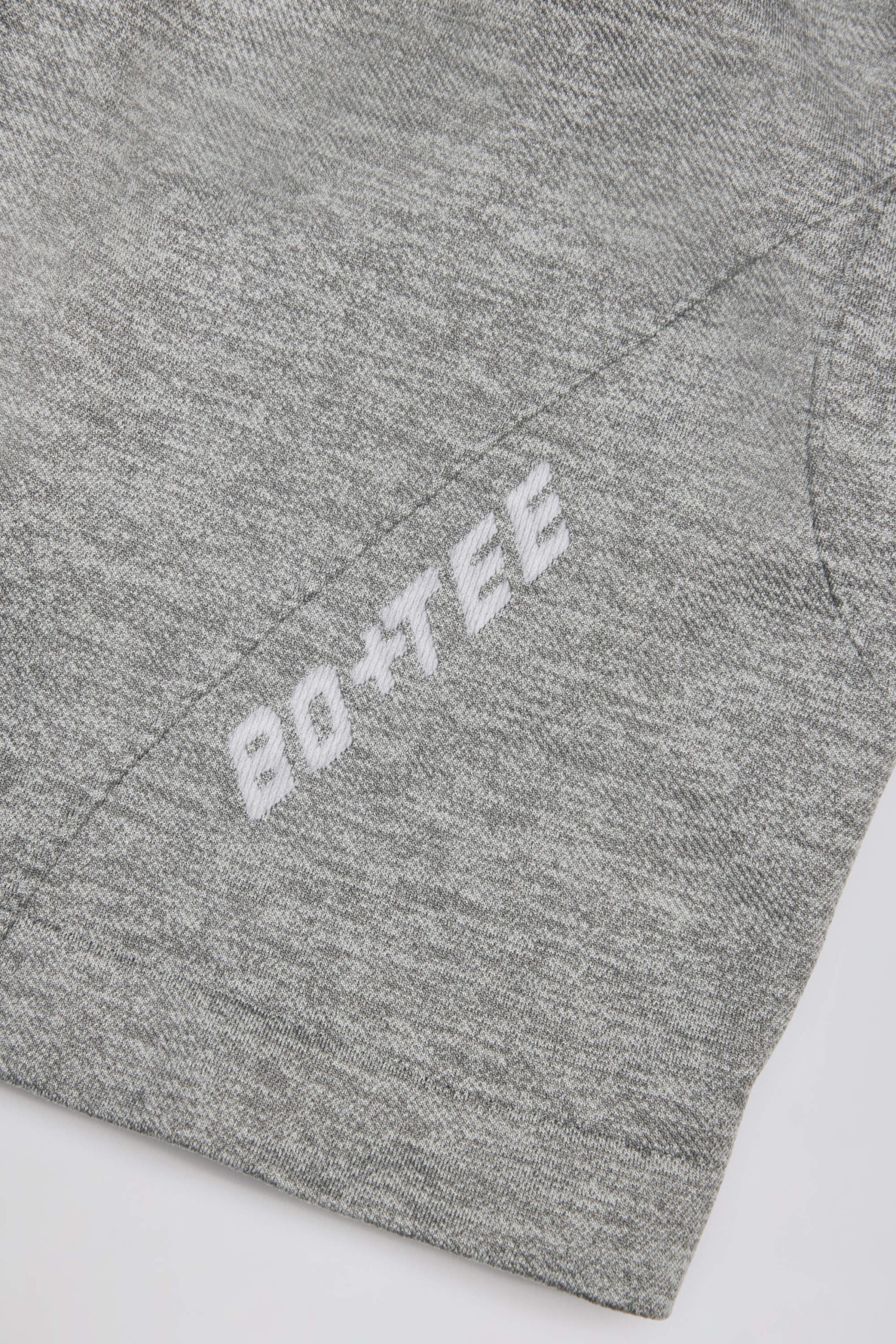 Super Sculpt Seamless Mini Shorts in Grey Marl - Image 5