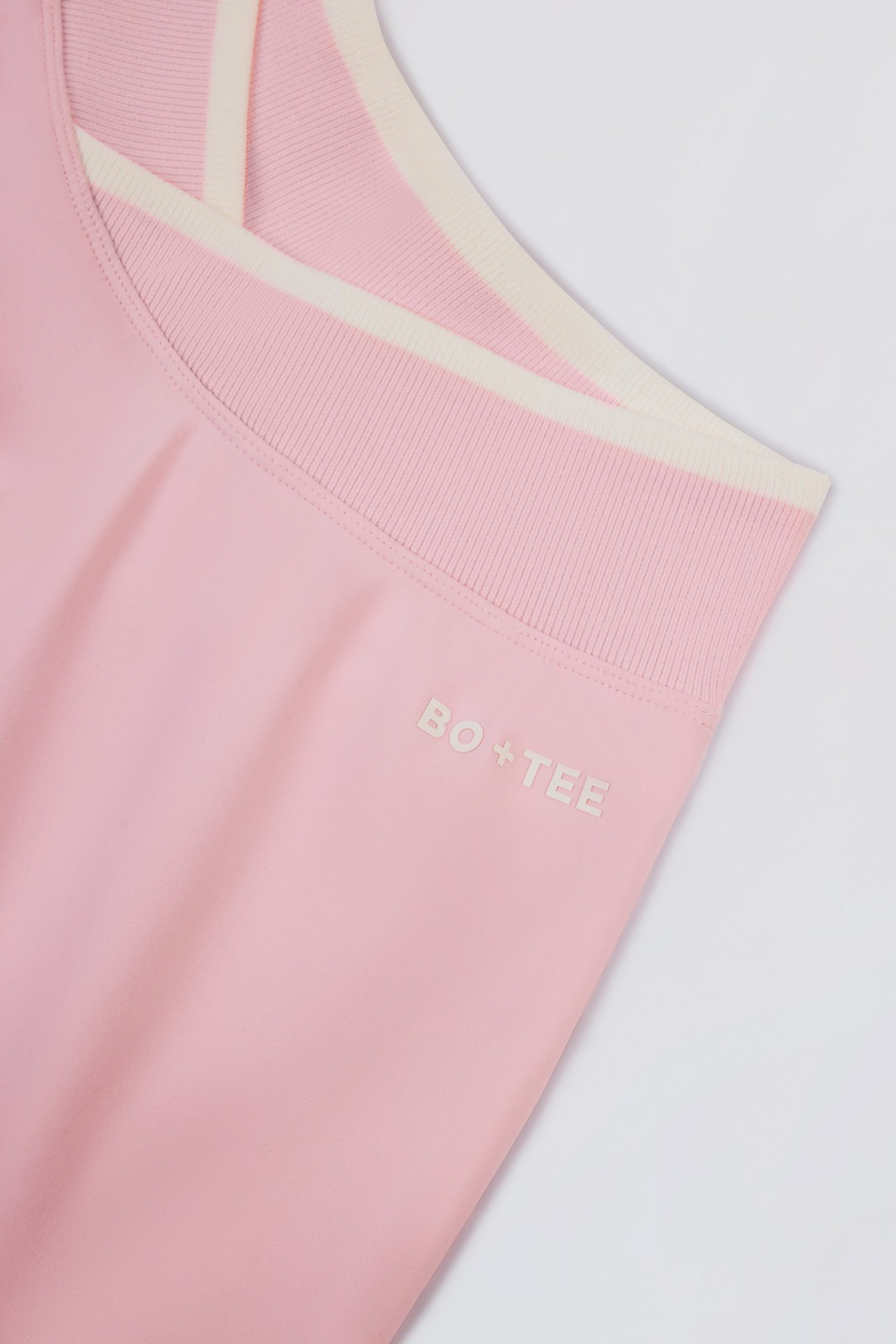 Soft Active Crossover Mini Skort in Powder Pink - Image 6