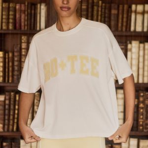 Oversized Cotton-Jersey T-Shirt in White