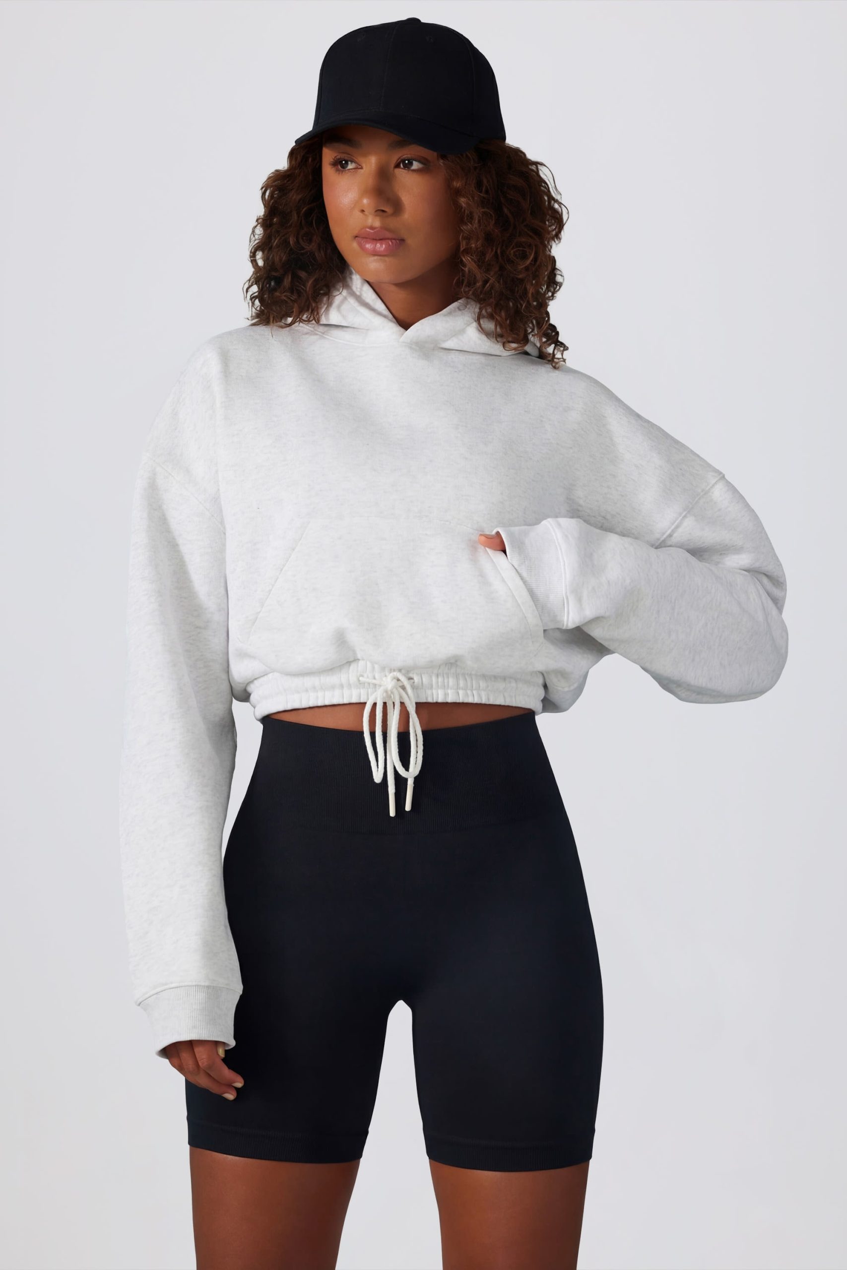 Super Sculpt Seamless Biker Shorts in Black - Image 8