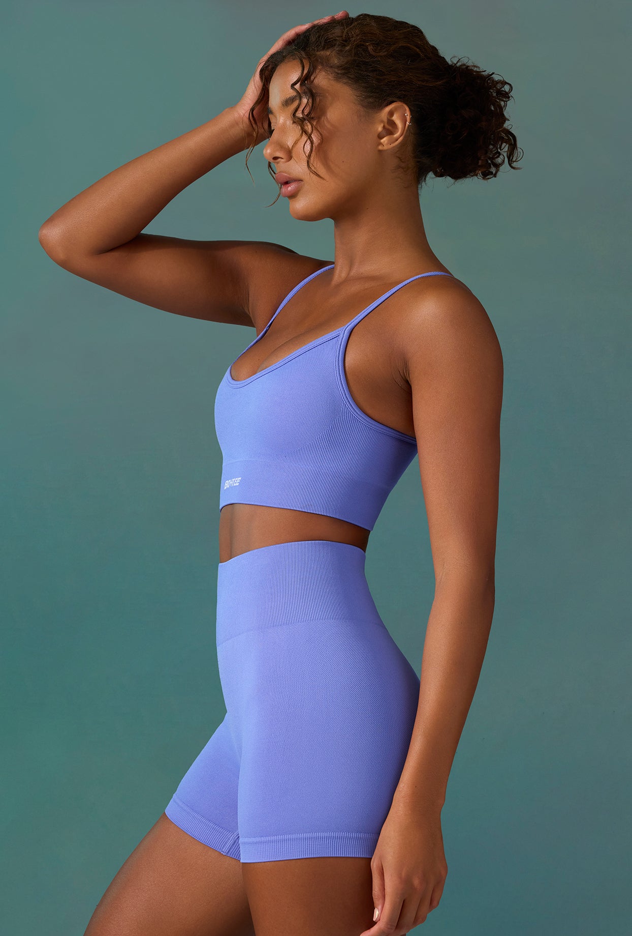 Super Sculpt Seamless Mini Shorts in Lolite - Image 3