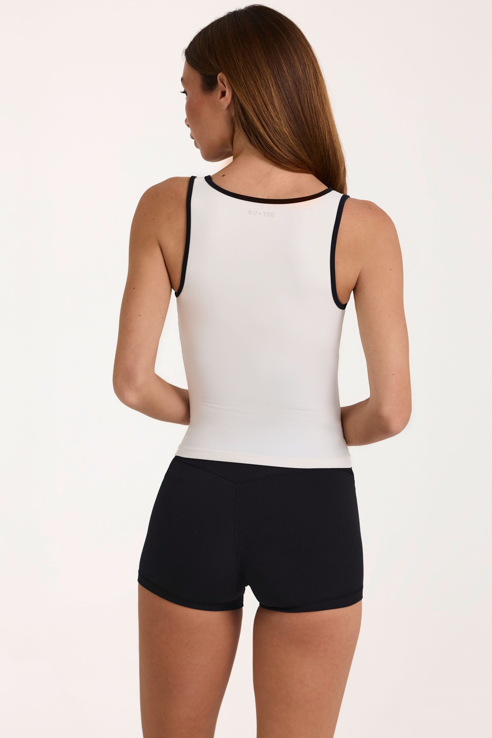 Soft Active Tank Top in Ivory - Image 2