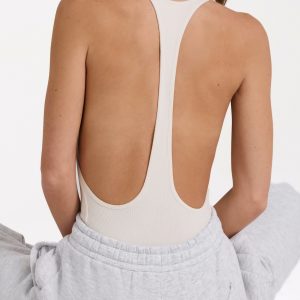 Modal Bodysuit in Ivory