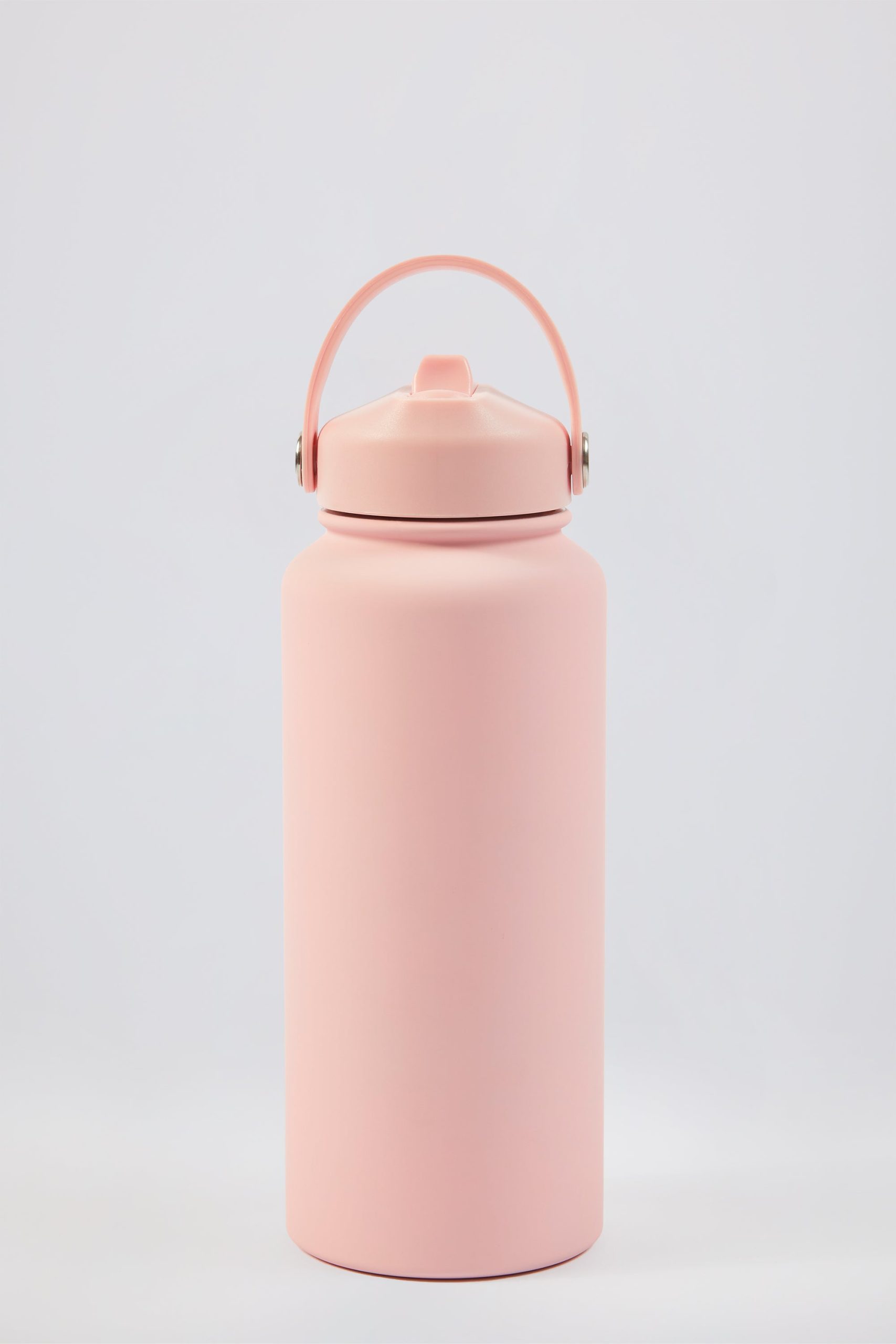 Thermos Water Bottle in Bubblegum Pink - Image 2