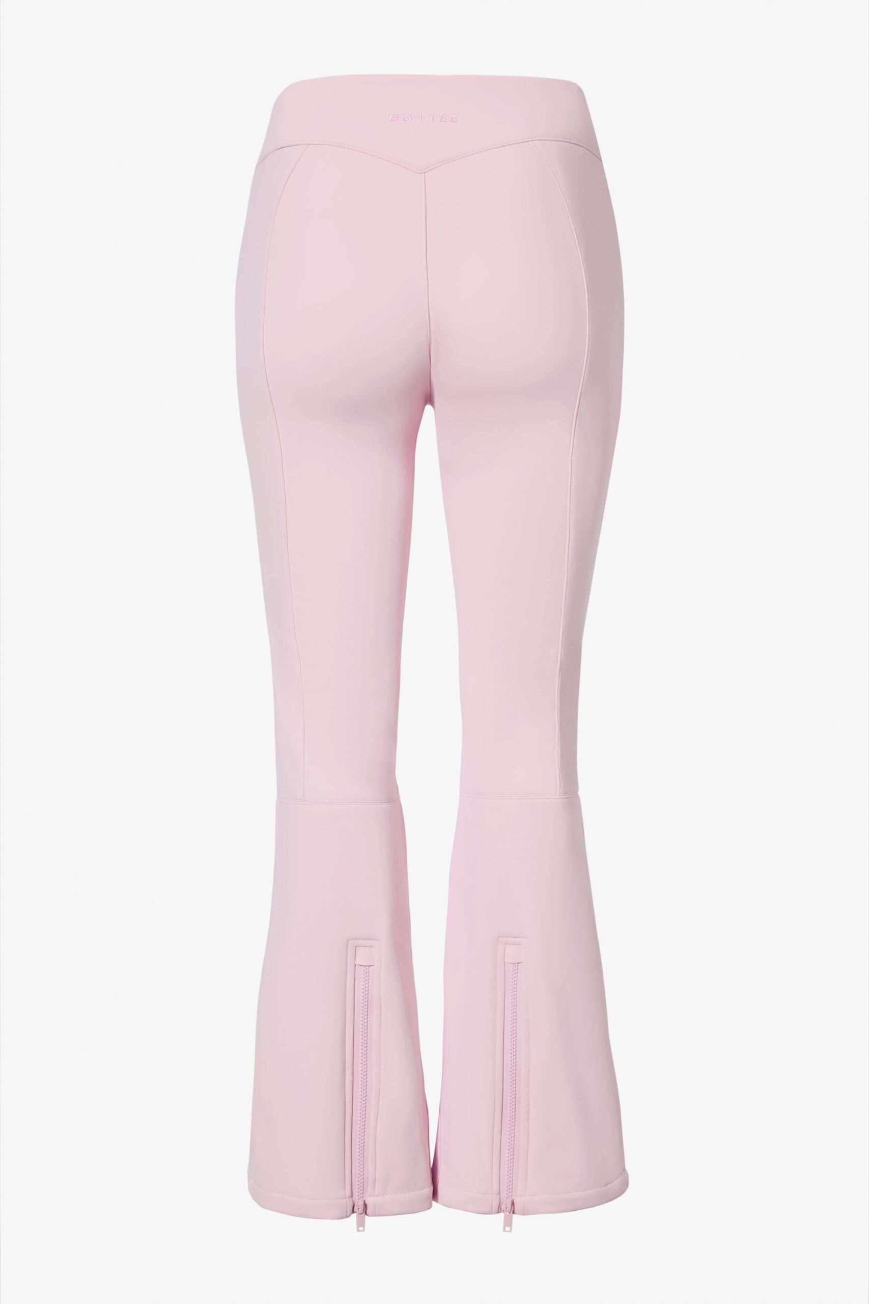 Waterproof Belted Ski Salopettes in Powder Pink - Image 5