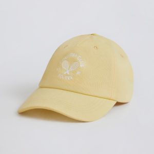 Baseball Cap in Lemon