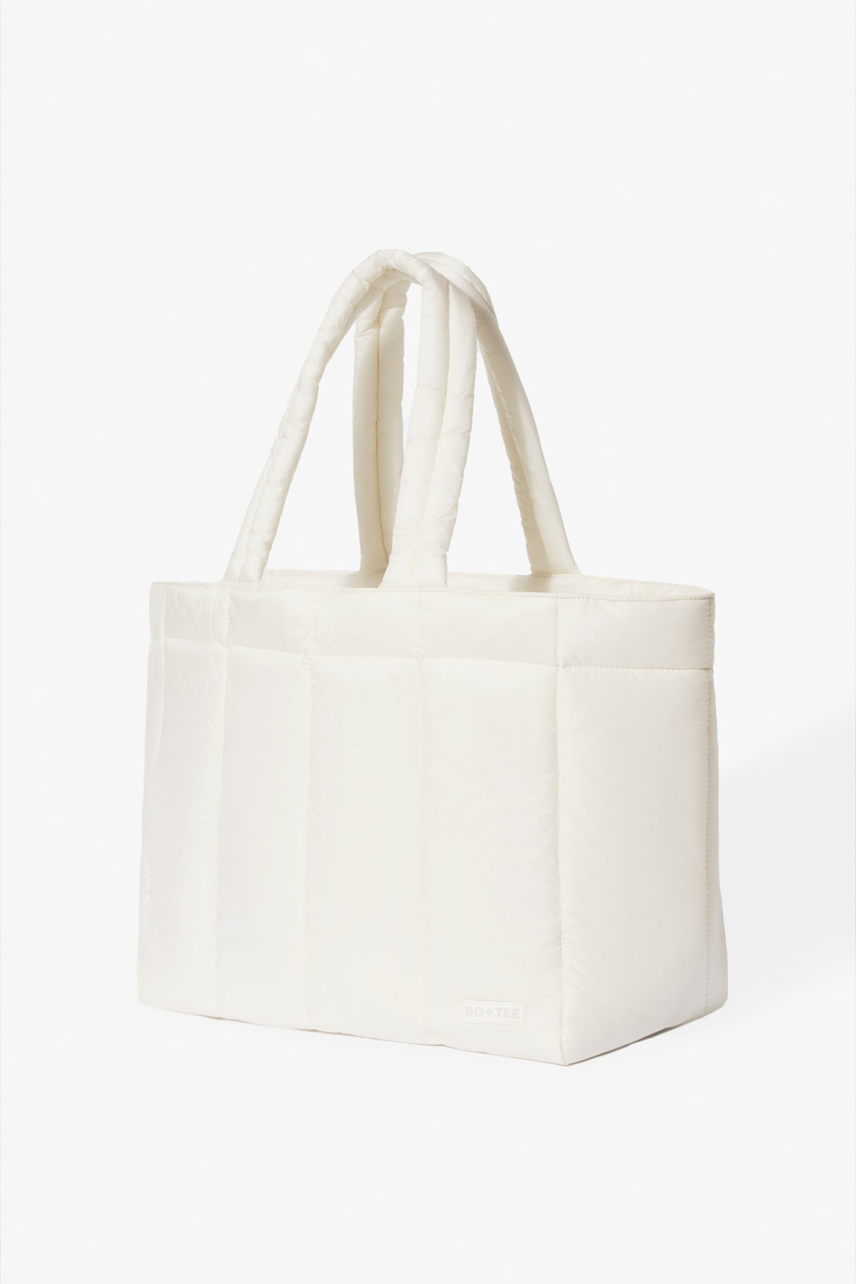 Waterproof Puffer Tote Bag in Ice - Image 3