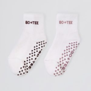 Pilates 2-Pack Socks Bundle in White
