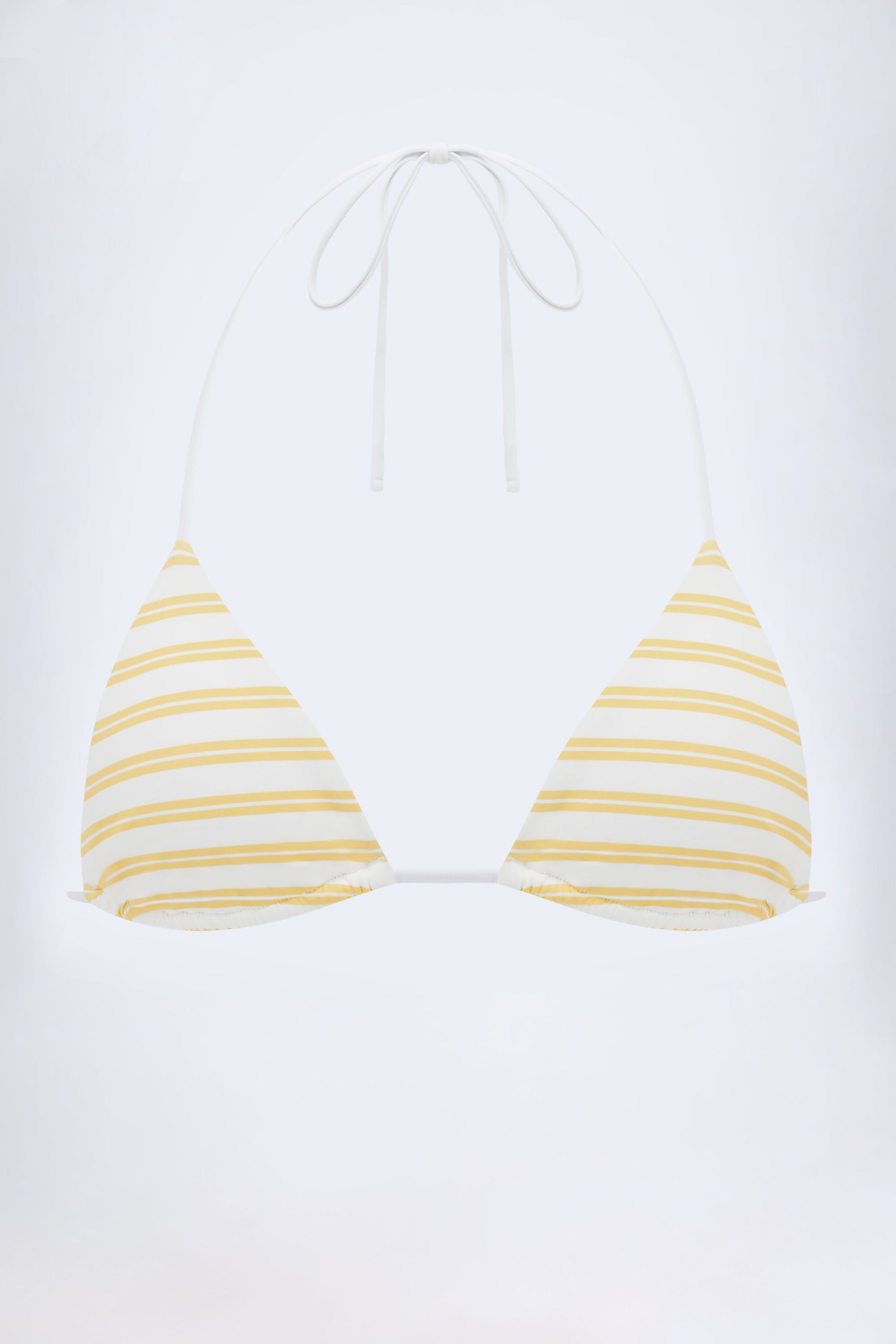 Triangle Bikini Top in Lemon - Image 2