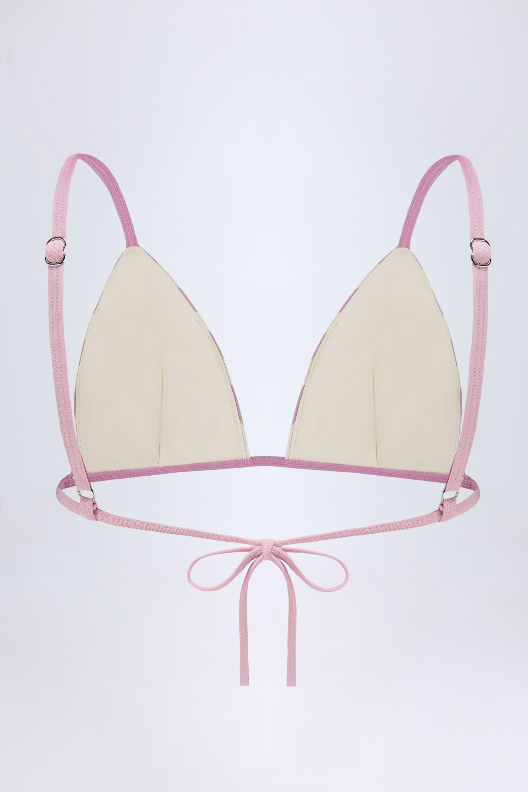Triangle Bikini Top in Mauve - Image 3