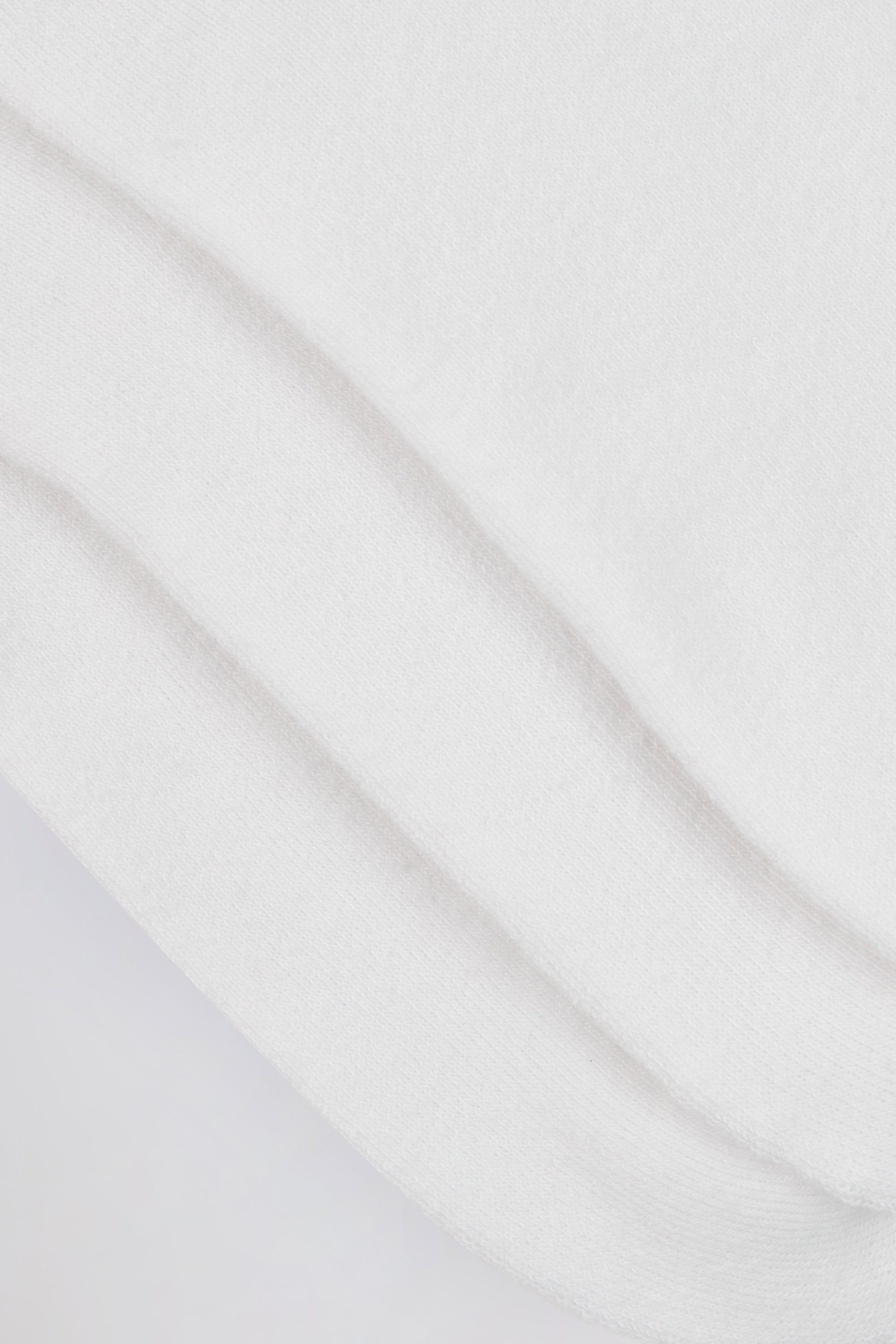 Ribbed Crew Sock Bundle in White - Image 4