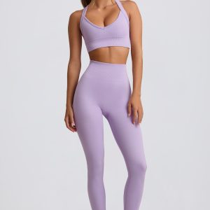 Super Sculpt Seamless High-Waist Leggings in Soft Lilac